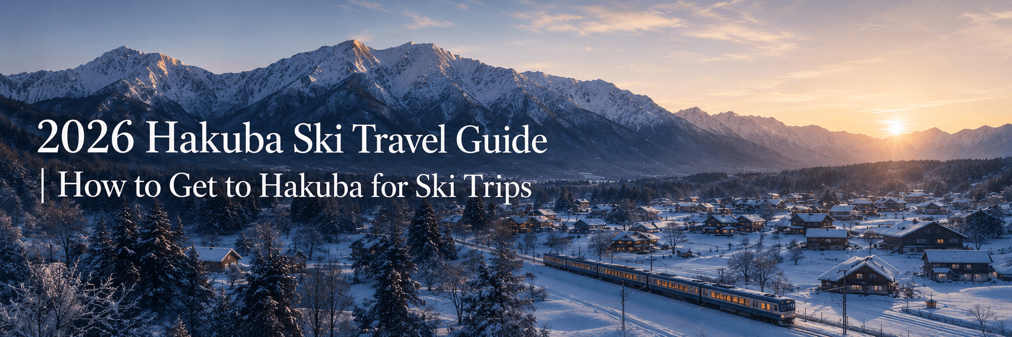 How to Get to Hakuba from Tokyo & Major Airports|2026 Transportation Guide