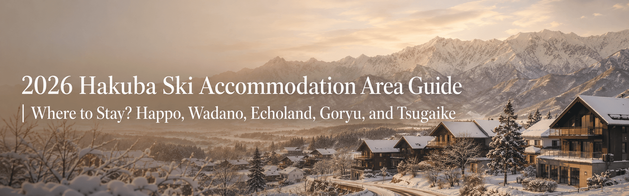 2026 Hakuba Ski Accommodation Area Guide|Best Areas to Stay for a Ski Trip